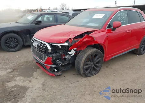 2020 Audi Q3 Premium Plus 45 Tfsi S Line Quattro Tiptronic z USA, uszkodzony, nr VIN WA1EECF37L1114614